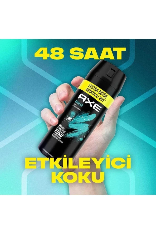 Axe Apollo Deodorant 200 Ml 48 Saat Etkileyici Koku - 2