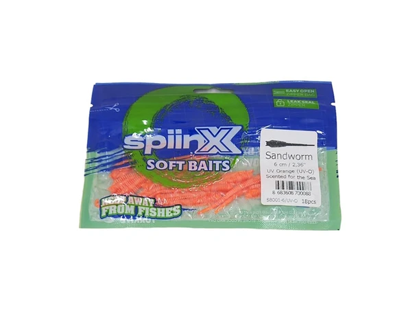 Spiinx Sandworm 6cm SilikonYem - Resim 8