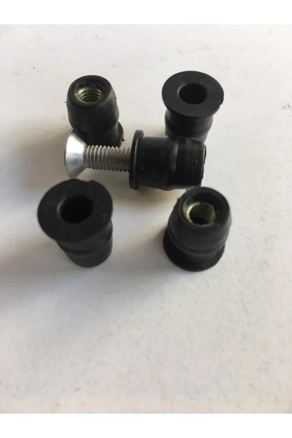 Motosiklet Üniversal Siperlik Cam Klipsi Süspansüyonlu 5 Ad - 2