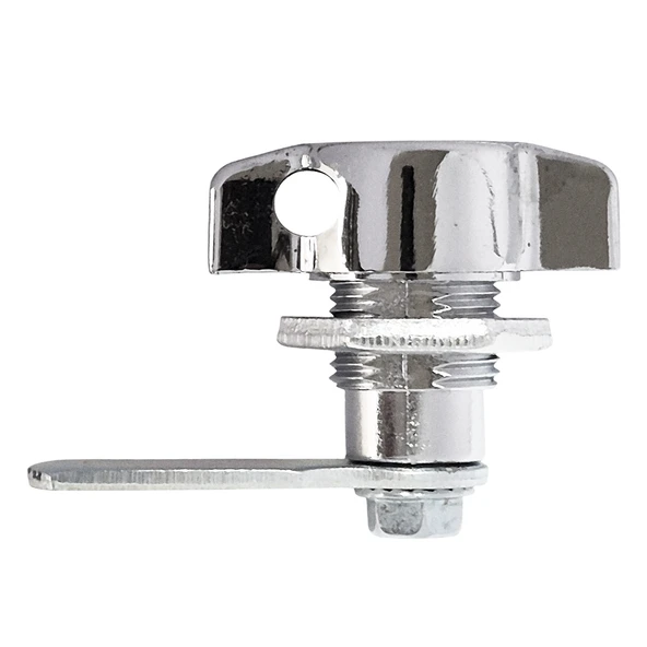 Asma Kilit Takılabilen Mandallı Kelebek Pano Soyunma Çelik Dolap Kilidi -Düz - 2