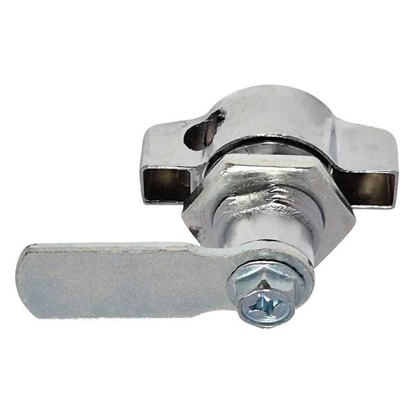 Asma Kilit Takılabilen Mandallı Kelebek Pano Soyunma Çelik Dolap Kilidi -Düz - 3