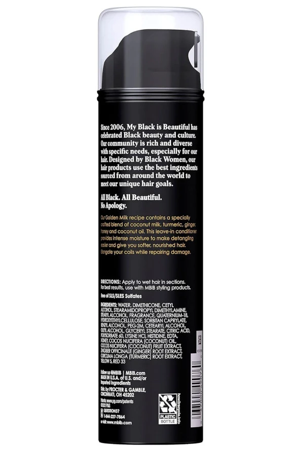 My Black Is Beautiful Besleyici Durulanmayan Saç Kremi 188ML - Resim 2