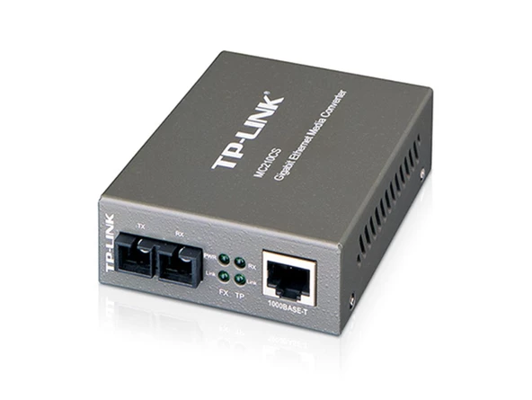 Omada Tp-Link MC210CS Gigabit Fast Ethernet Medya Dönüştürücü