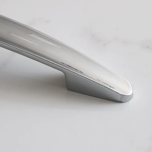 Oluk 160 mm Krom Metal Kulp Mobilya Mutfak Çekmece Dolap Dolabı Kapak Kulpları Kulbu Kulpu 16 cm - 6