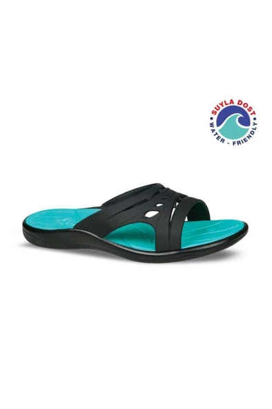 Ceyo New Splash-Z Anatomik Taban Kadın Terlik Siyah 36-40