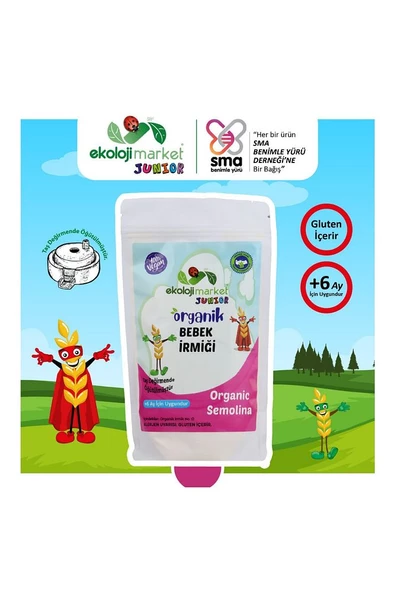 Organik Bebek Irmiği 250 Gr X 2 Adet - 2