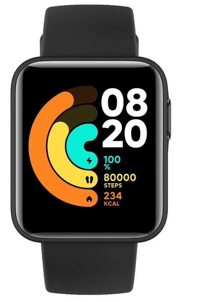 Xiaomi Mi Watch Lite Siyah Akıllı Saat (OUTLET) (12 AY EVOFONE GARANTİLİ)