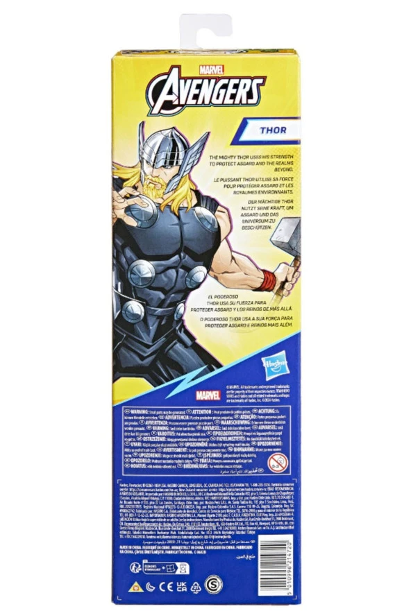 Hasbro Avengers Titan Hero 29cm Thor Aksiyon Figür - Resim 4