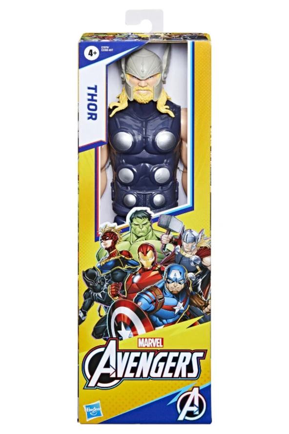 Hasbro Avengers Titan Hero 29cm Thor Aksiyon Figür - Resim 7