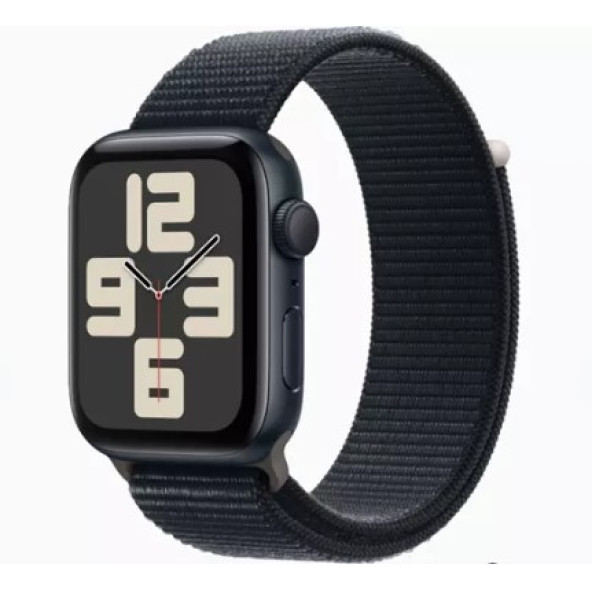 Apple Watch SE GPS 44 mm Alüminyum Kasa ve Spor Loop