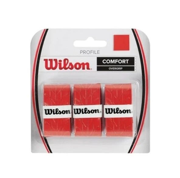 Wilson Comfort Kırmızı 3'Lü Grip