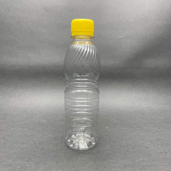 250 cc   Pet  Şişe - Sarı Kilitli Kapaklı- 0,25 Litre Kapaklı Pet Şişe x 10 Adet ürün görseli