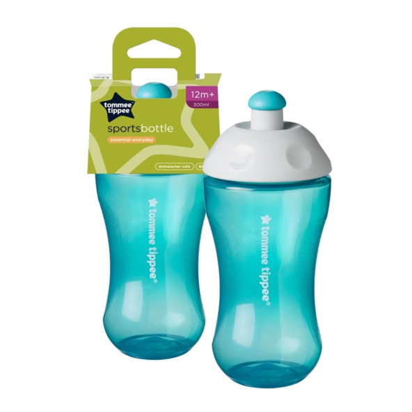 TOMMEE TİPPEE SPORTSBOTTLE 12+AY 300ML TURKUAZ RENK ISI YALITIMLI SPORTİF UÇLU BARDAK