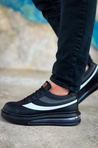 CH172 İpekyol RRT Erkek Ayakkabı SIYAH - Resim 3