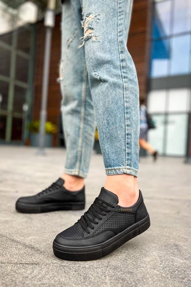 CH015 ST Erkek Ayakkabı SİYAH - Resim 2