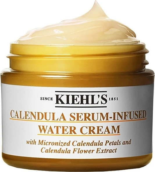 Kiehl's New York Calendula Serum-Infused Water Cream 50ml - Kadife Çiçeği Özlü Su Bazlı Nemlendirici - Resim 2