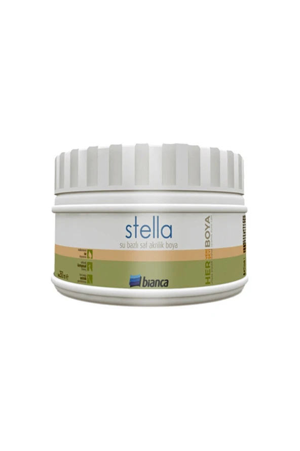 Stella Saf Akrilik Boya 0,25Lt Kestane ürün görseli