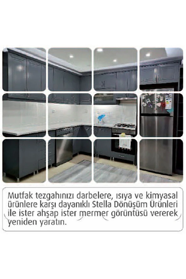 Stella Mutfak Dolabı Boyama Seti (14-18 Kapak) - 4