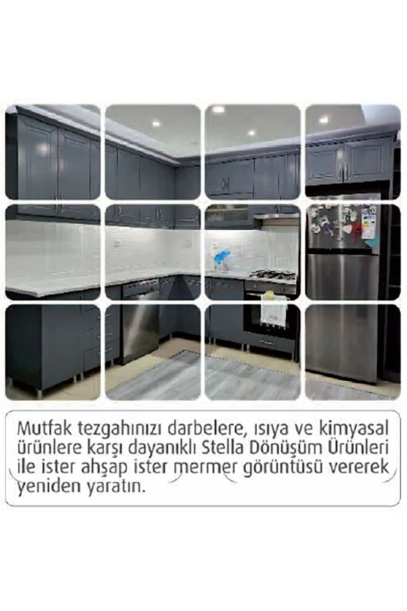 Stella Mutfak Dolabı Boyama Seti (20-24 Kapak) - 4