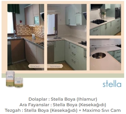 Stella Su Bazlı Saf Akrilik Boya Ihlamur - 2