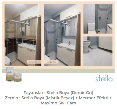 Stella Su Bazlı Akrilik Boya Demir Gri - 2