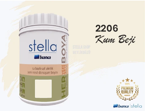 Stella Su Bazlı Akrilik Boya Kumbeji