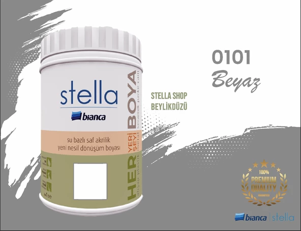 Stella Boya Banyo Zemin Ve Duvar Boyama Seti 2 Lt - 4