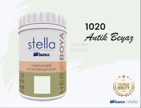 Stella Akrilik Boya Tezgah Boyama Seti 0.5 Lt - Resim 3