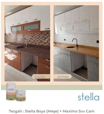 Stella Ahşap Renkler Serisi Meşe 0,25 Lt - 3