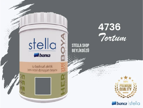 Stella Akrilik Boya Tezgah Boyama Seti 0.5 Lt - Resim 9