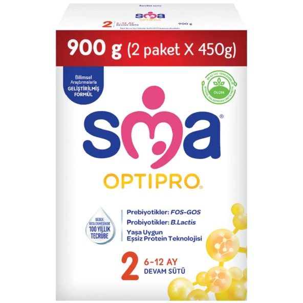 Sma Optipro 2 Probiyotik Devam Sütü 900 gr