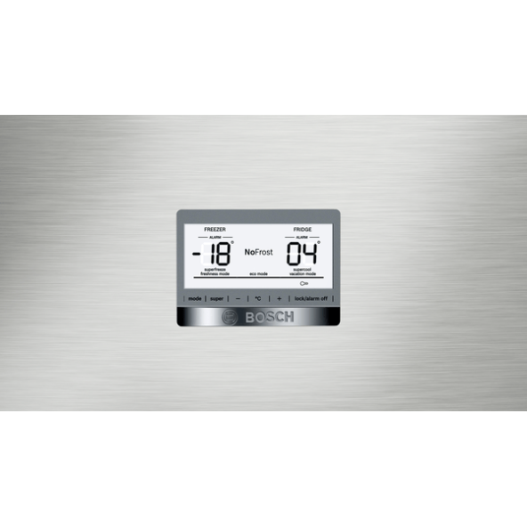 BOSCH KGA76PIF0N INOX NO FROST KOMBİ BUZDOLABI - 3