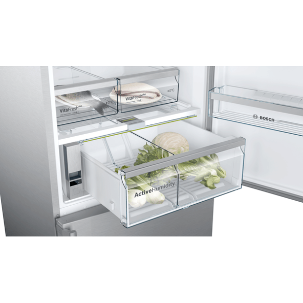 BOSCH KGA76PIF0N INOX NO FROST KOMBİ BUZDOLABI - 5