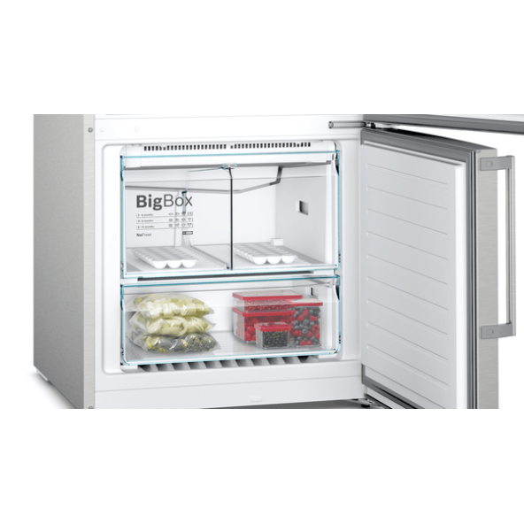 BOSCH KGA76PIF0N INOX NO FROST KOMBİ BUZDOLABI - 6