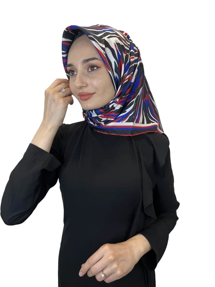 Quare Rayon Tivil Eşarp Desenli Rayon Eşarp 1070  SAKS