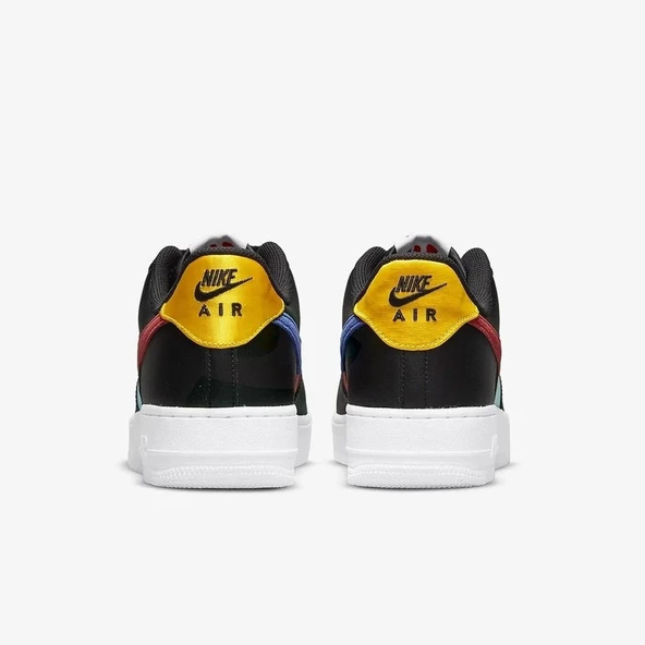 Nike Air Force 1 Low LV8 NBA x DH7436-001 Kadın Spor Ayakkabı - Resim 4