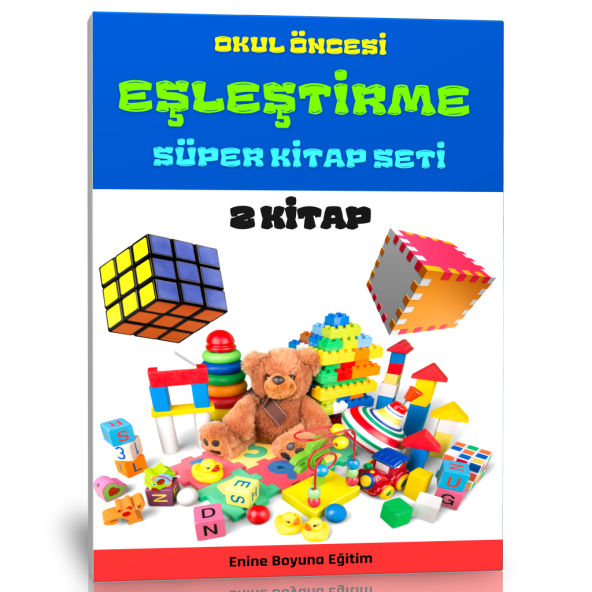 Okul Öncesi EŞLEŞTİRME Süper Kitap Seti (2 Kitap)