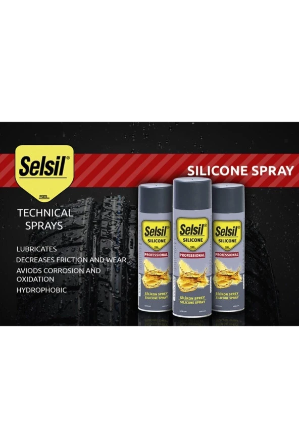 Selsil Silikon Sprey Trim Ses Giderici 500 Ml