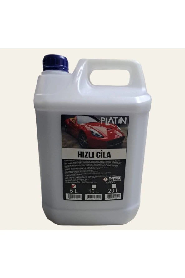 Platin Oto Hızlı Cila 5 Lt