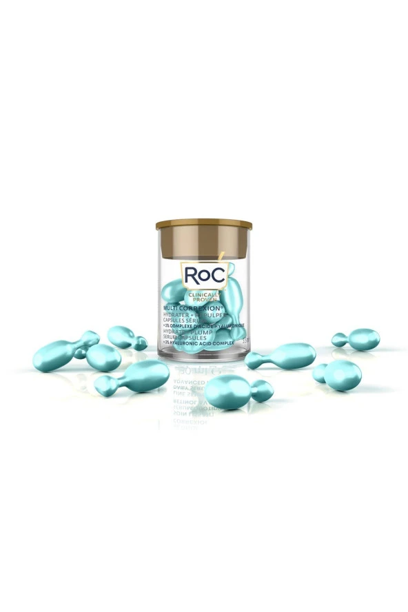 Roc Cildi Aydınlatıcı Kapsül Serum 30 Kapsül + RoC Nem ve Canlılık Veren Kapsül Serum 10 Kapsül 2li Set - 2