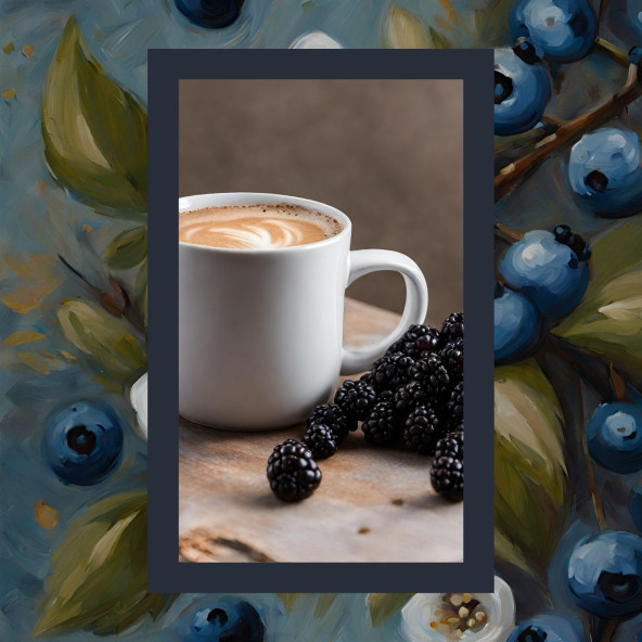 Mim and More Decaf Berry Coffee Kafeinsiz Böğürtlen Aromalı Çekirdek Kahve 200 Gr - 3