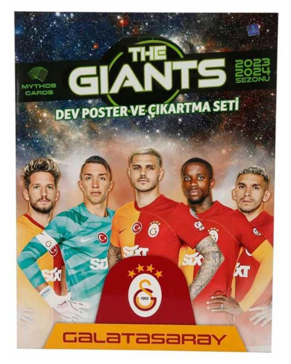 The Giants Galatasaray Dev Poster ve Çıkartma Seti