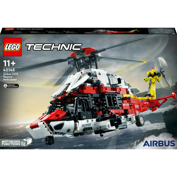 LEGO Technic Airbus H175 Kurtarma Helikopteri 42145 - 11 Yaş ve Üzeri Yapım Seti (2001 Parça) - 2