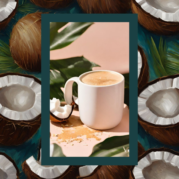 Mim and More Decaf Coconut Coffee Kafeinsiz Hindistan Cevizi Aromalı Filtre Kahve 200 Gr - 3