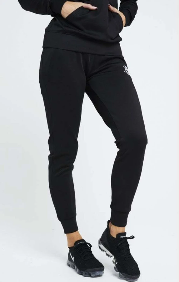 SikSilk Poly Jogger - Black - 2