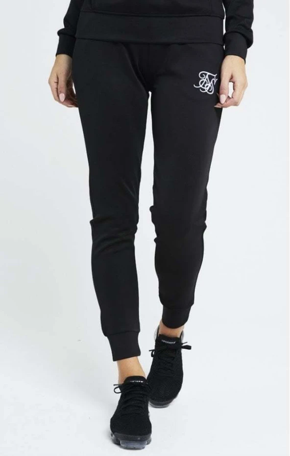 SikSilk Poly Jogger - Black - 3