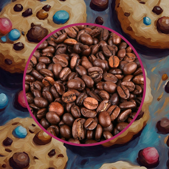 Mim and More Decaf Cookie Coffee Kafeinsiz Kurabiye Aromalı Çekirdek Kahve 200 Gr - 2