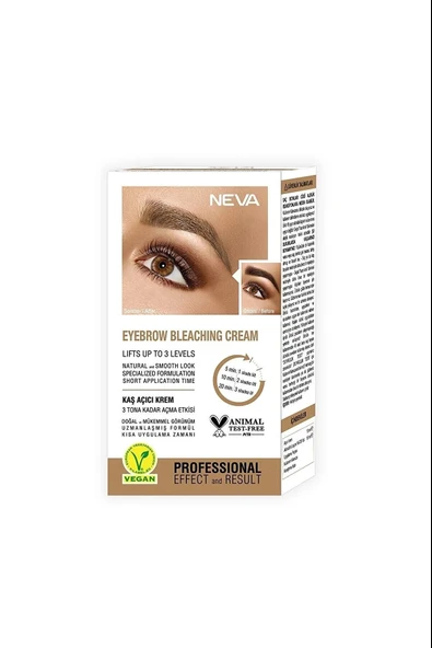 NevaKaş Boyama Seti Kaş Açıcı Krem %100 Vegan