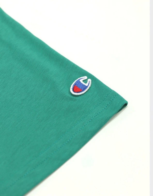 Champion Regular Fit Tişört Yeşil - 4