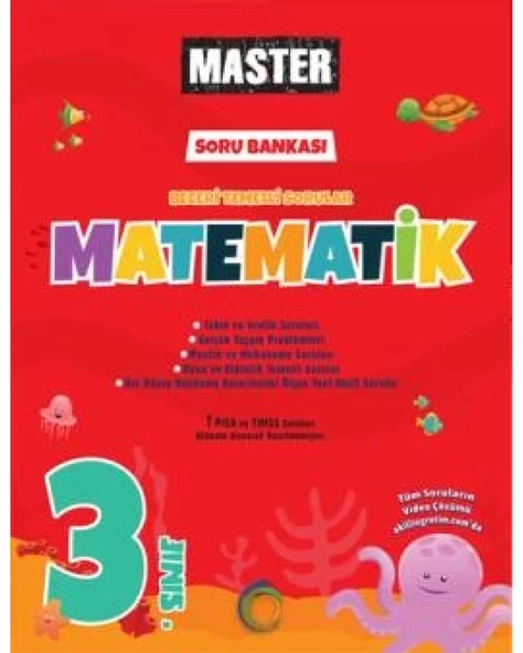 3. Sınıf Master Matematik Soru Bankası